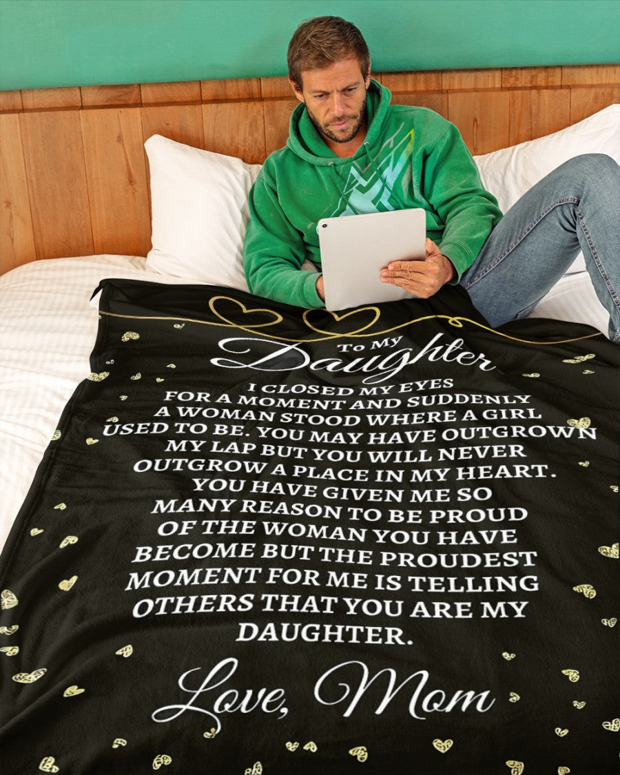 TO MY DAUGHTER - GIFT FOR DAUGHTER FROM MOM - BLANKETS FROM MOM 91