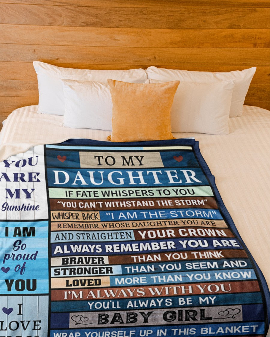 BLANKET FOR DAUGHTER – COMFORT & WARMTH GIFT FROM MOM - BLANKETS FROM MOM 205