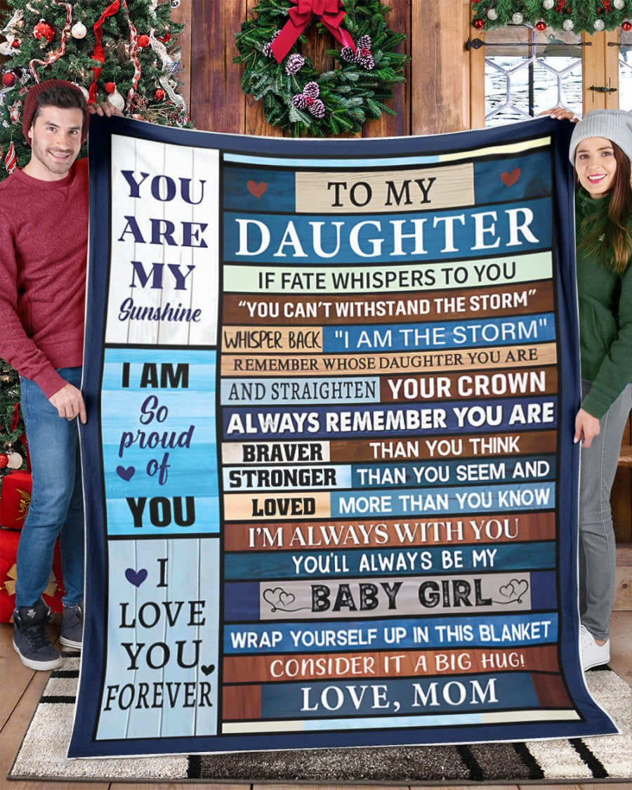 BLANKET FOR DAUGHTER – COMFORT & WARMTH GIFT FROM MOM - BLANKETS FROM MOM 205