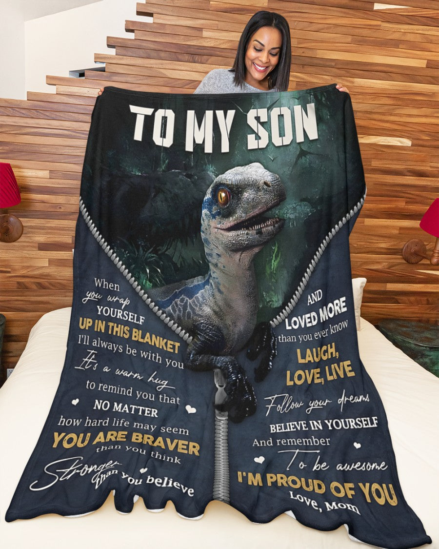 BLANKET FOR SON – COMFORT & WARMTH GIFT FROM MOM - BLANKETS FROM MOM 206