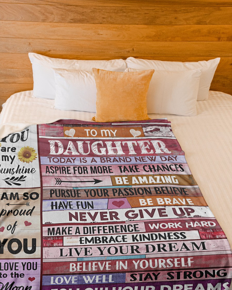 BLANKET FOR DAUGHTER – COMFORT & WARMTH GIFT FROM MOM - BLANKETS FROM MOM 182