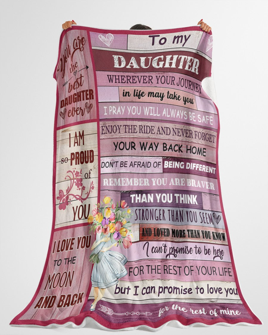 BLANKET FOR DAUGHTER – COMFORT & WARMTH GIFT FROM MOM - BLANKETS FROM MOM 181