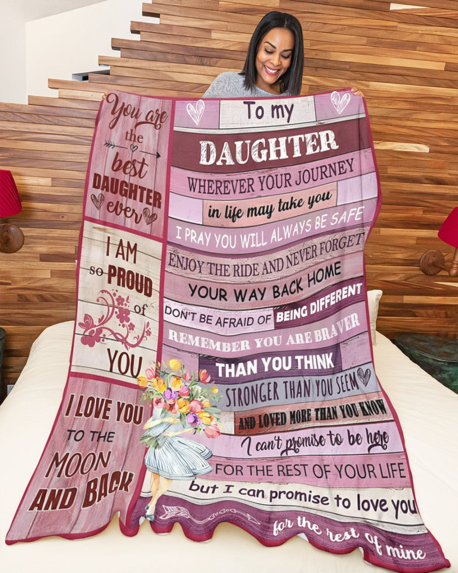 BLANKET FOR DAUGHTER – COMFORT & WARMTH GIFT FROM MOM - BLANKETS FROM MOM 181