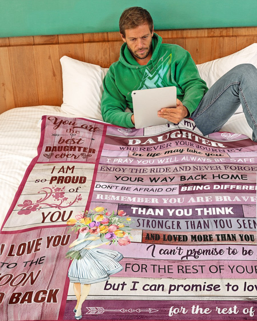 BLANKET FOR DAUGHTER – COMFORT & WARMTH GIFT FROM MOM - BLANKETS FROM MOM 181