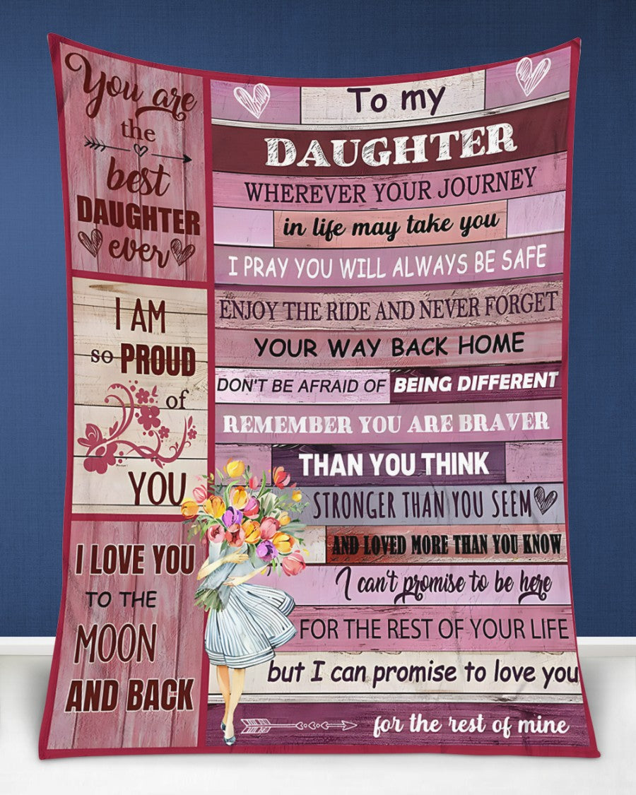 BLANKET FOR DAUGHTER – COMFORT & WARMTH GIFT FROM MOM - BLANKETS FROM MOM 181