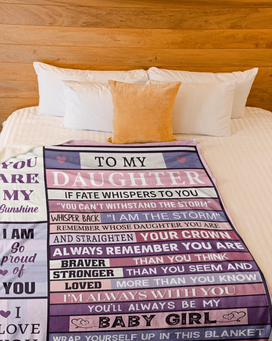 BLANKET FOR DAUGHTER – COMFORT & WARMTH GIFT FROM MOM - BLANKETS FROM MOM 183