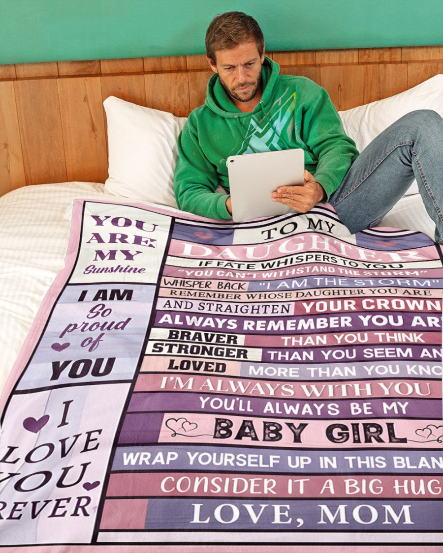 BLANKET FOR DAUGHTER – COMFORT & WARMTH GIFT FROM MOM - BLANKETS FROM MOM 183