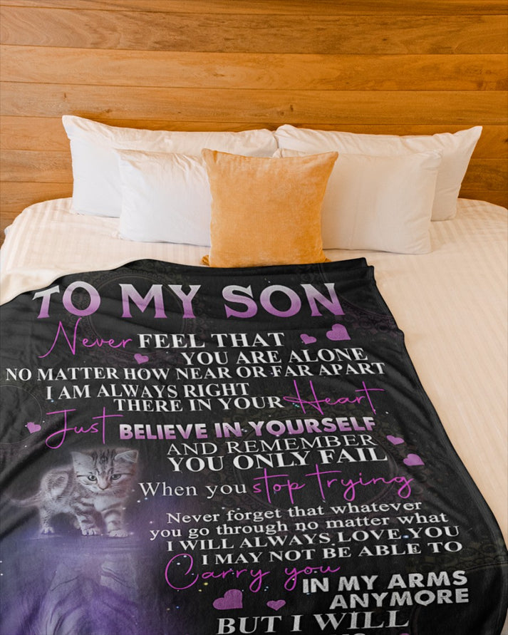 To My Daughter Blanket - BLANKETS FROM MOM 90