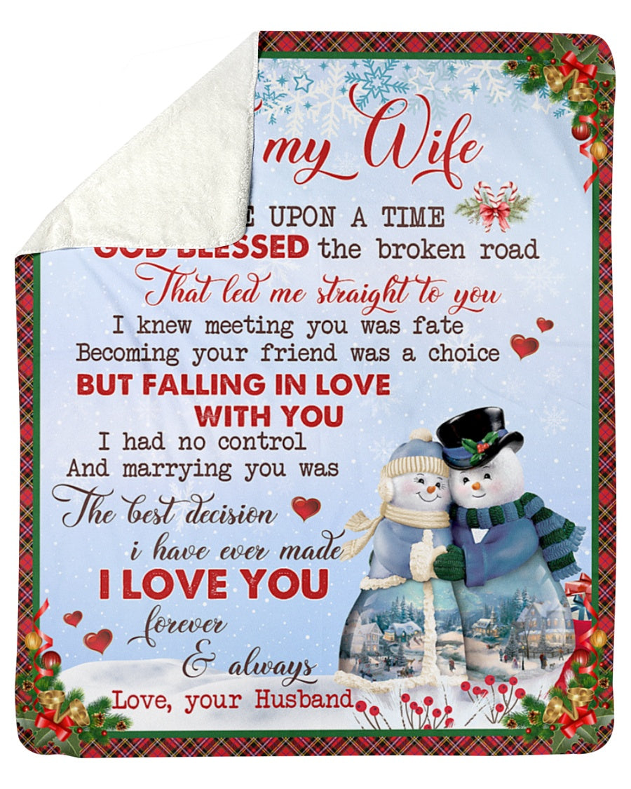 BLANKET FOR WIFE FROM HUSBAND – XMAS GIFT FULL - BLANKETS FROM HUSBAND 31