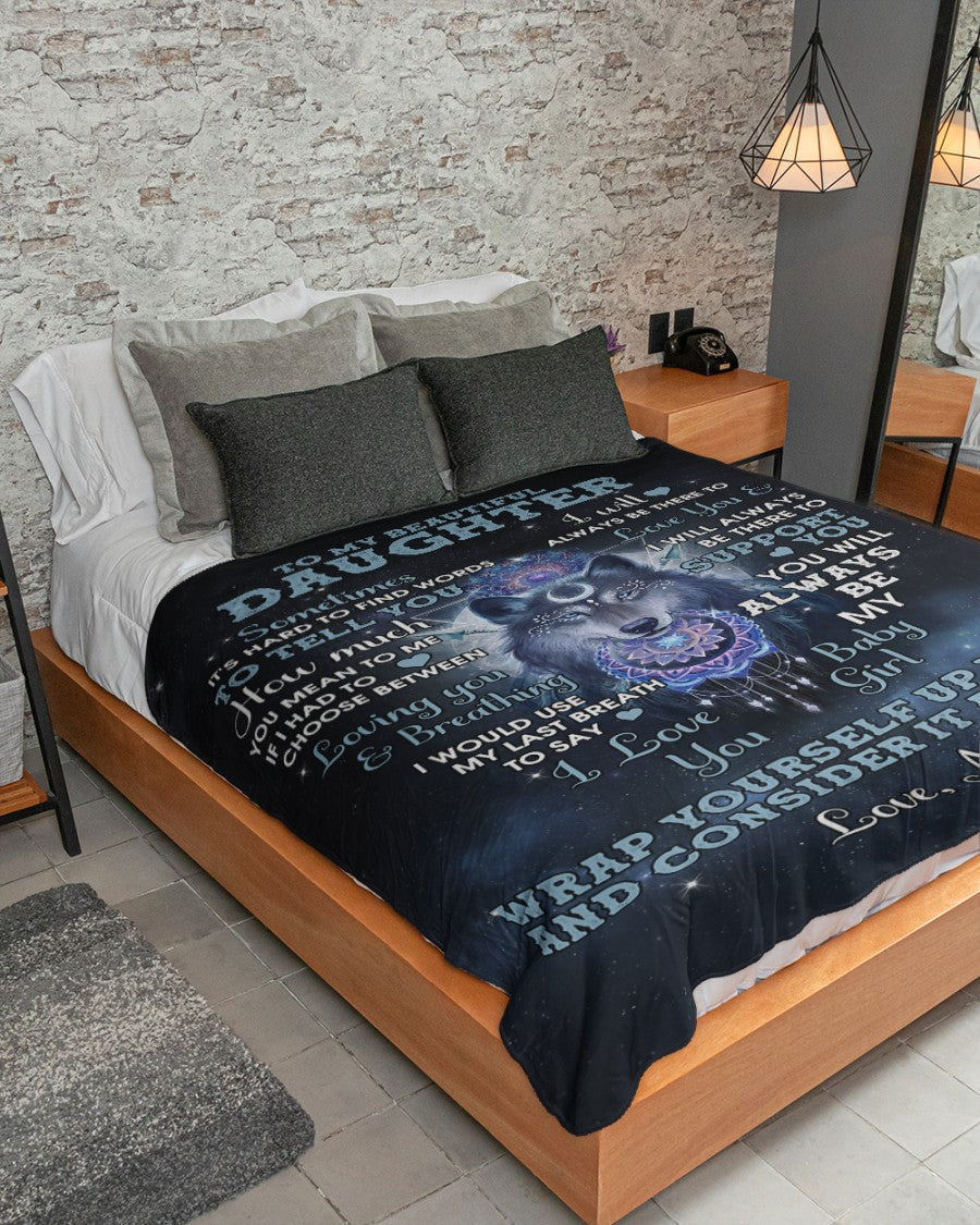 Special Gift For Your Daughter Blanket - BLANKETS FROM MOM 172