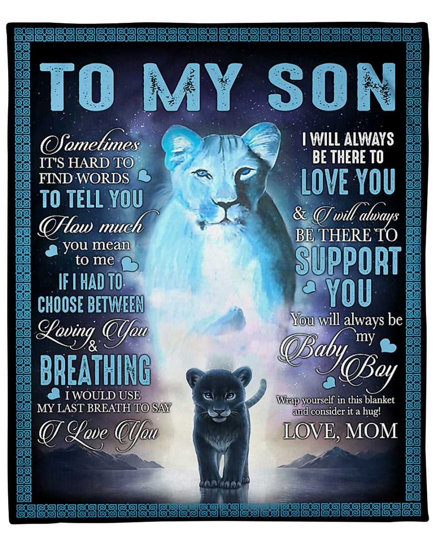 Perfect Gift For Son - BLANKETS FROM MOM 160