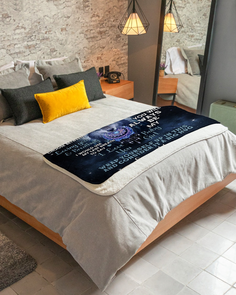 Special Gift For Your Daughter Blanket - BLANKETS FROM MOM 191