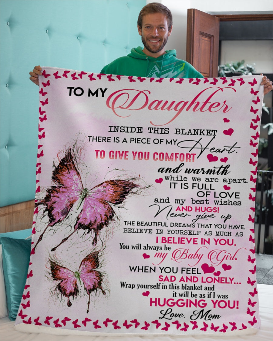 Special gift for your daughter blanket - BLANKETS FROM MOM 157