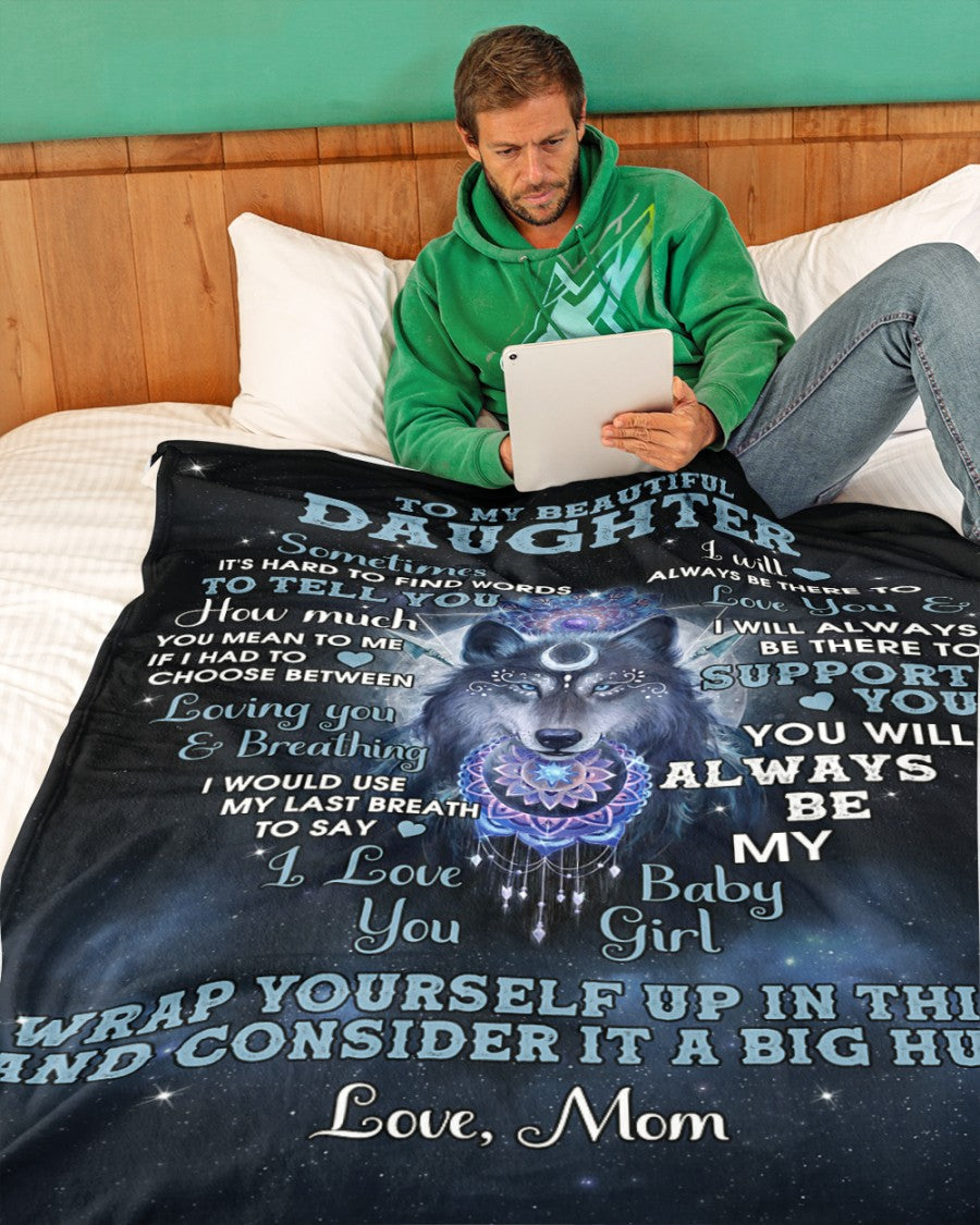 Special Gift For Your Daughter Blanket - BLANKETS FROM MOM 172