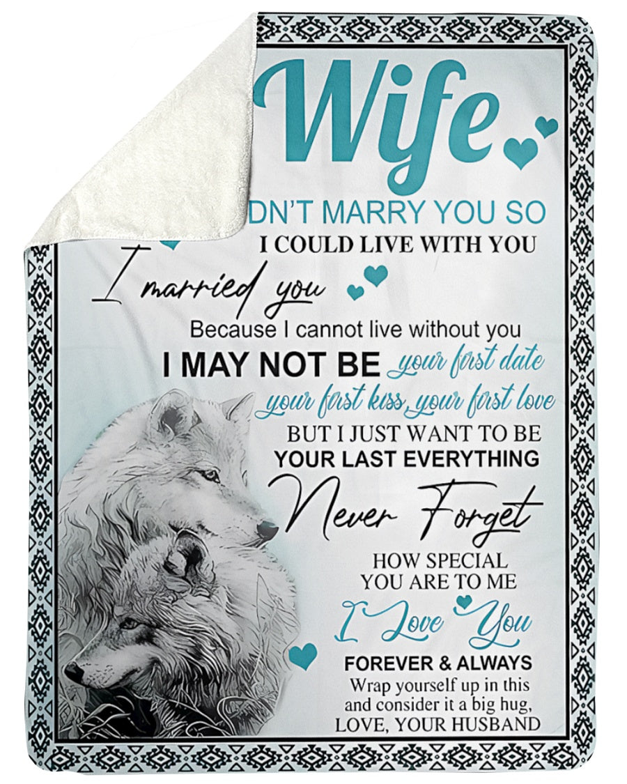 Special Gift For Your Wife Blanket - BLANKETS FROM HUSBAND 29