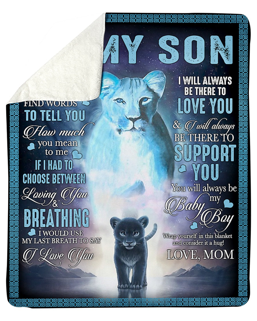 Perfect Gift For Son - BLANKETS FROM MOM 160
