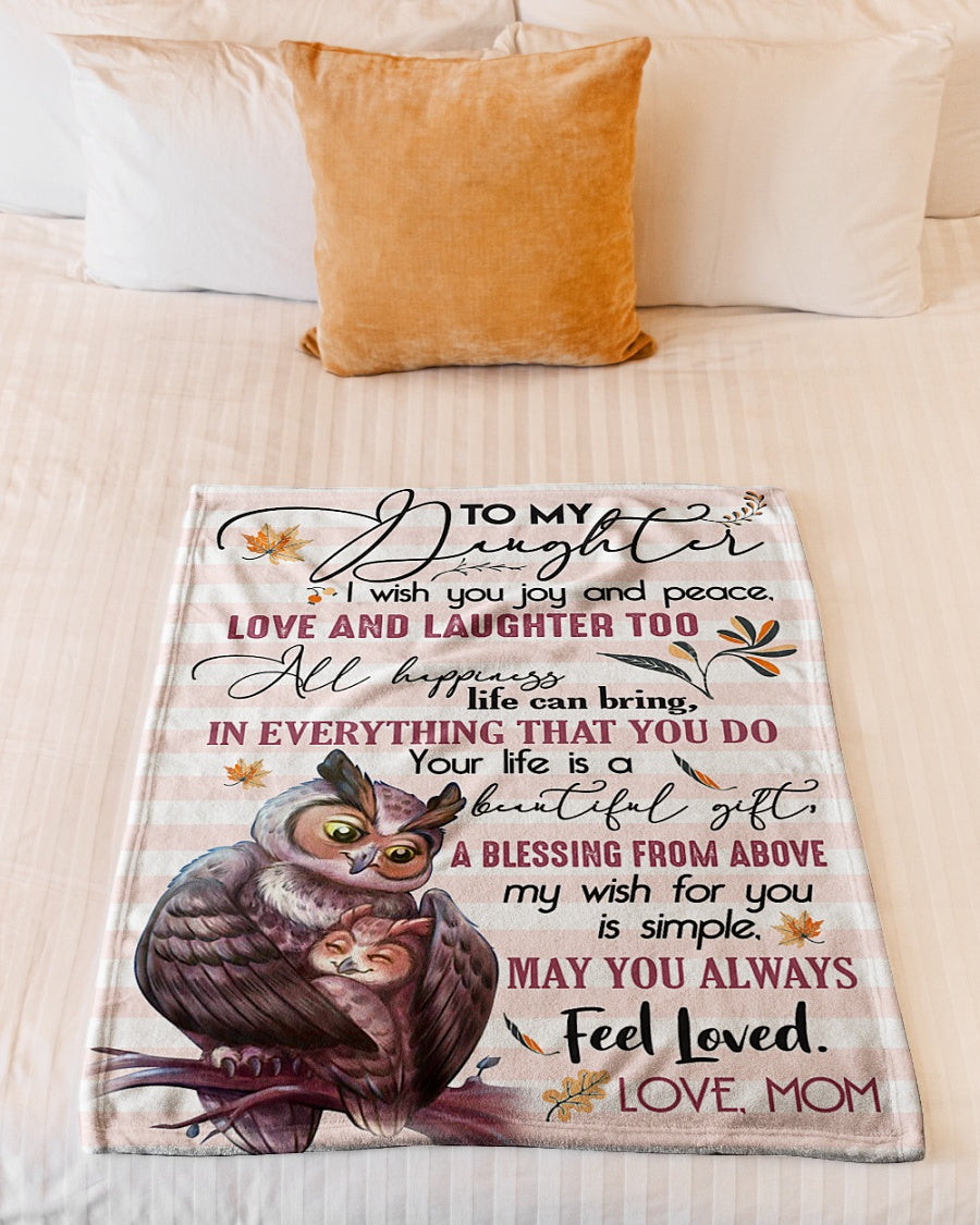 Special gift for daughter - BLANKETS FROM MOM 155