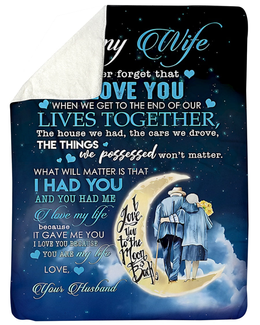 Special Gift For Your Wife Blanket - BLANKETS FROM HUSBAND 26
