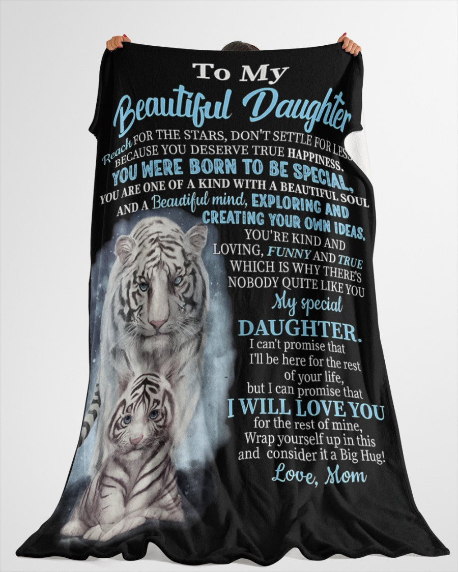 Special Gift For Your Daughter Blanket - BLANKETS FROM MOM 138