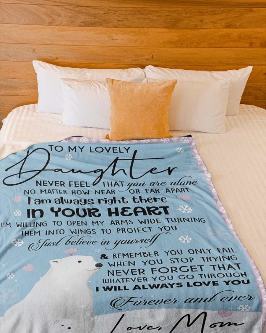 Special Gift For Your Daughter Blanket - BLANKETS FROM MOM 146