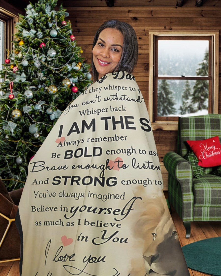 Special Gift For Your Daughter Blanket - BLANKETS FROM DAD 065