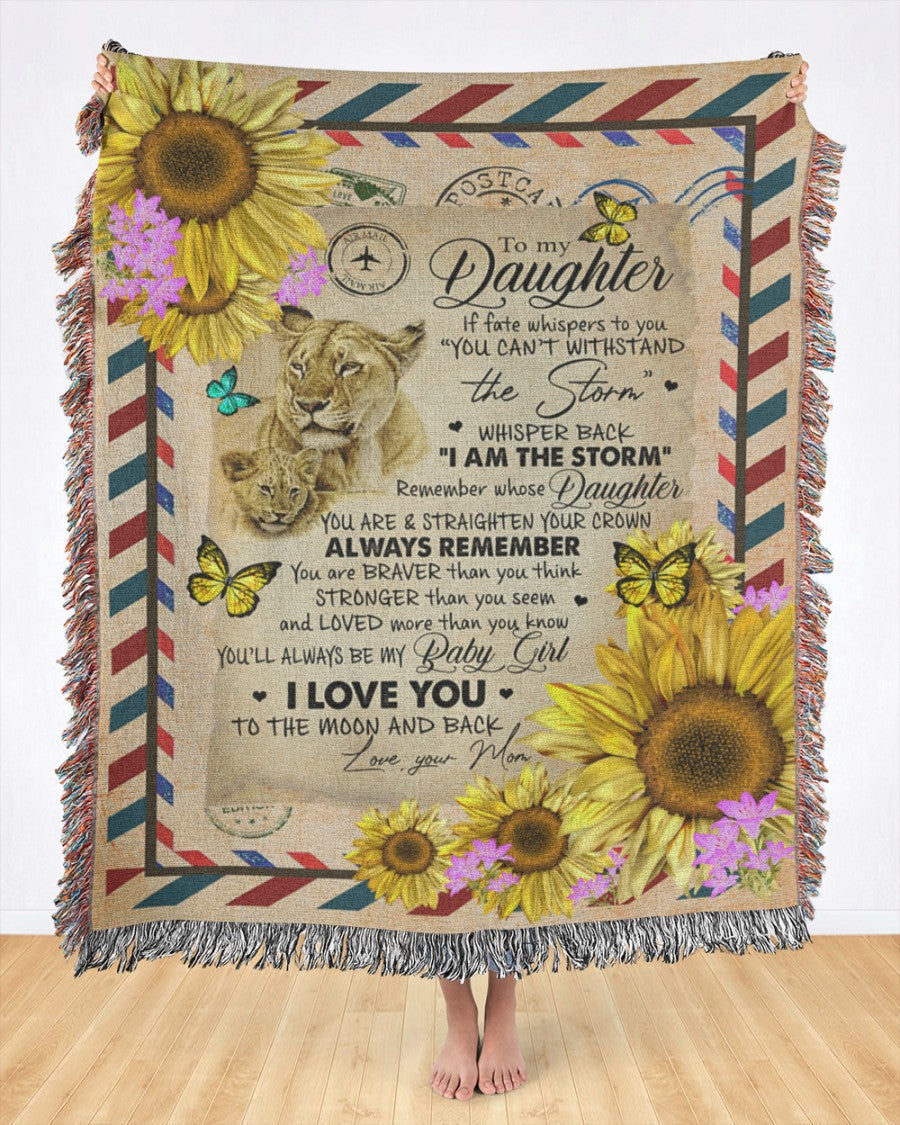 Special Gift For Your Daughter Blanket - BLANKETS FROM MOM 156
