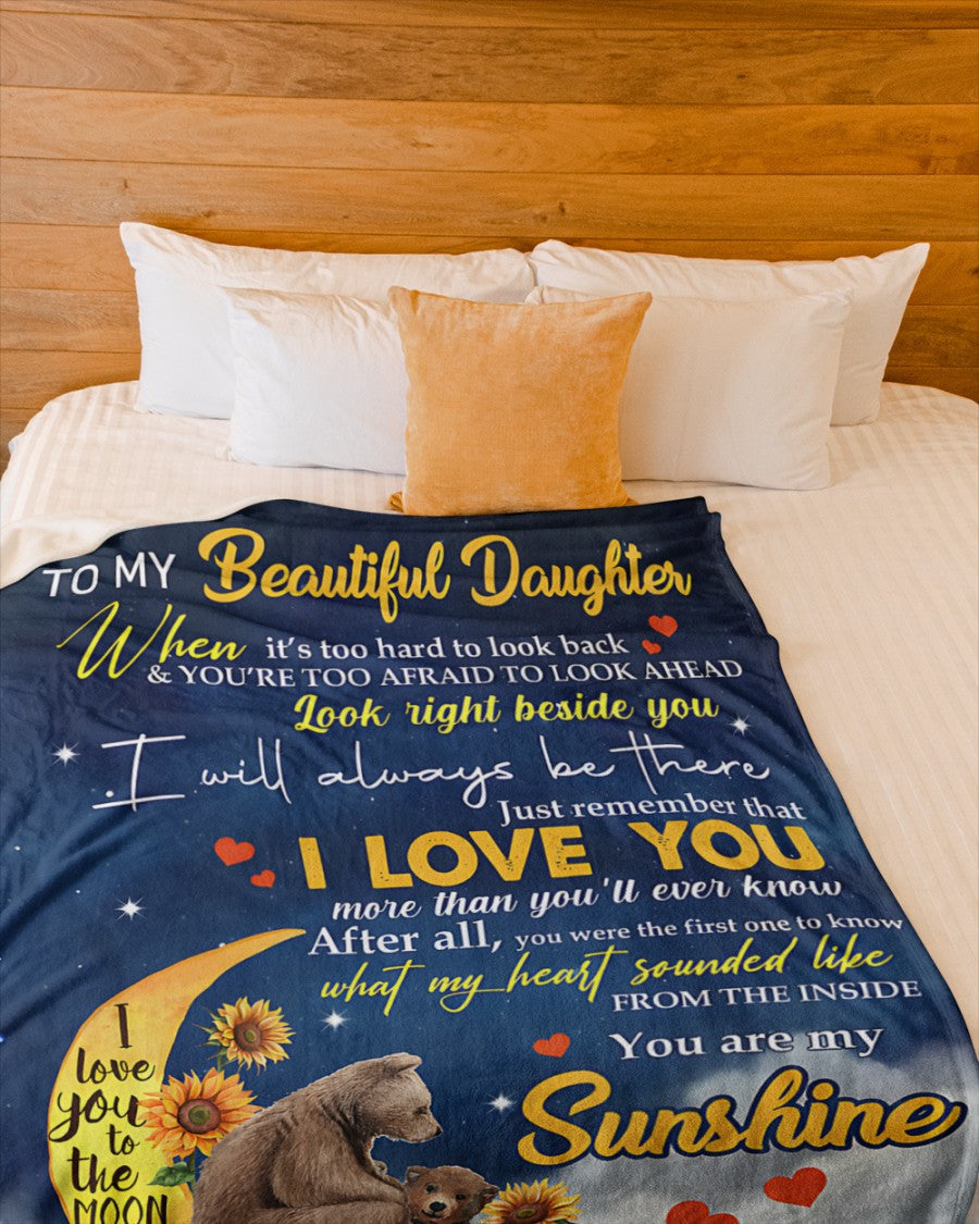 Special Gift For Your Daughter Blanket - BLANKETS FROM MOM 147