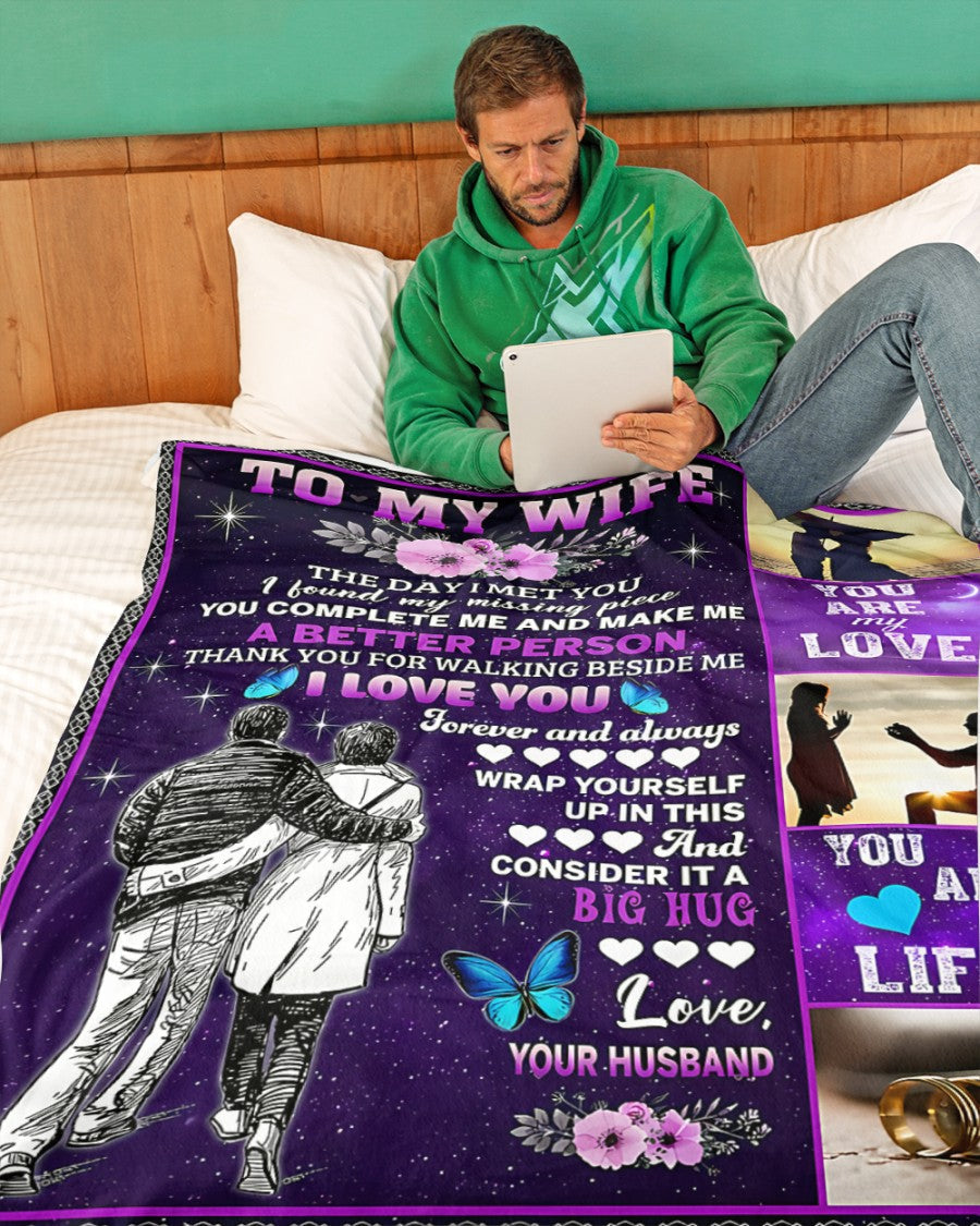 Special Gift For Your Wife Blanket - BLANKETS FROM HUSBAND 28