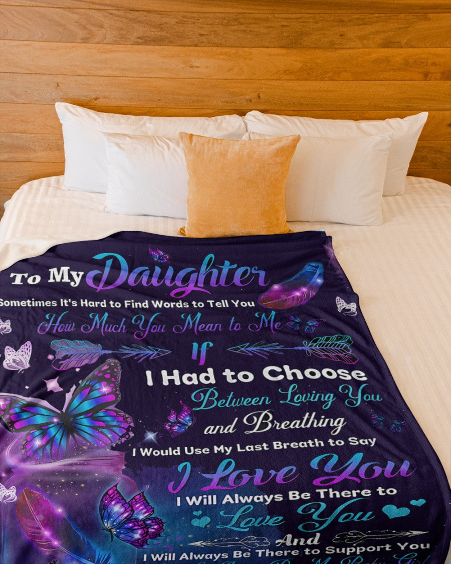 Special Gift For Your Daughter Blanket - BLANKETS FROM MOM 137