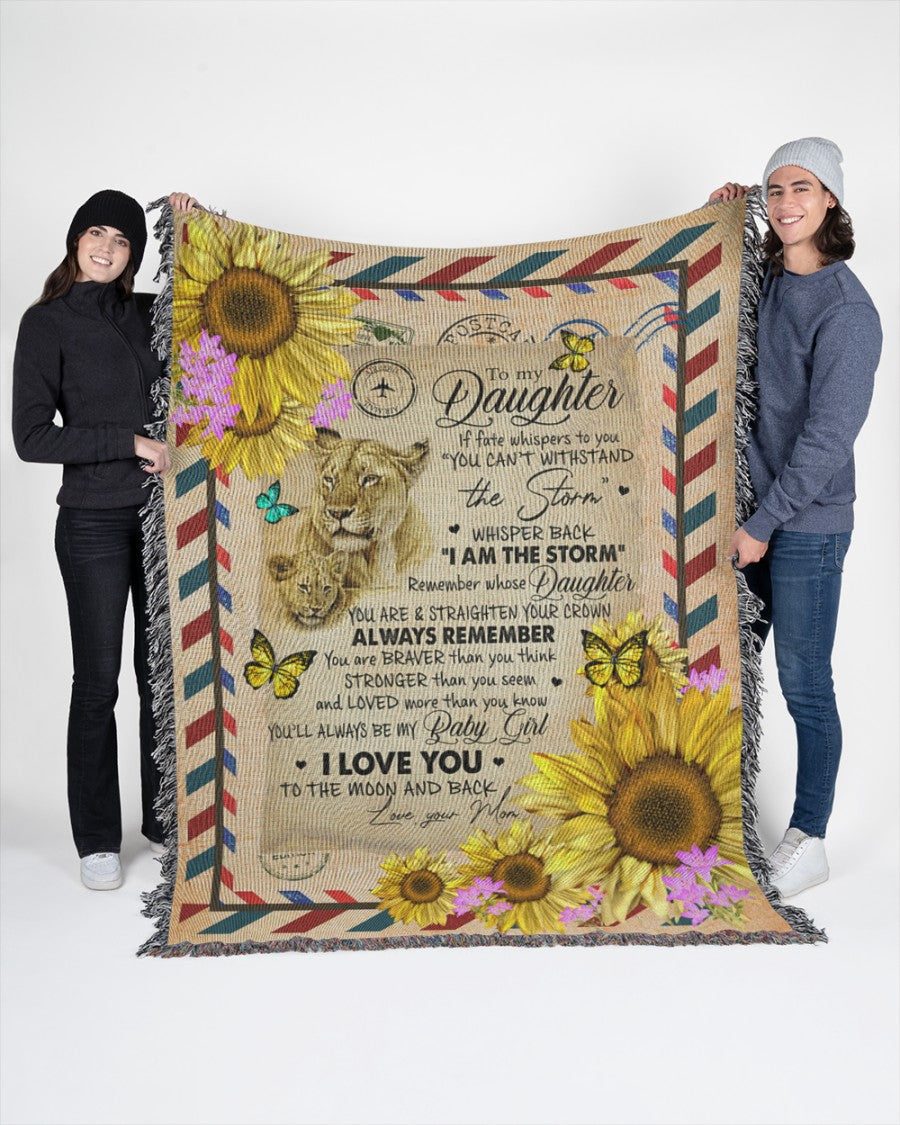 Special Gift For Your Daughter Blanket - BLANKETS FROM MOM 156
