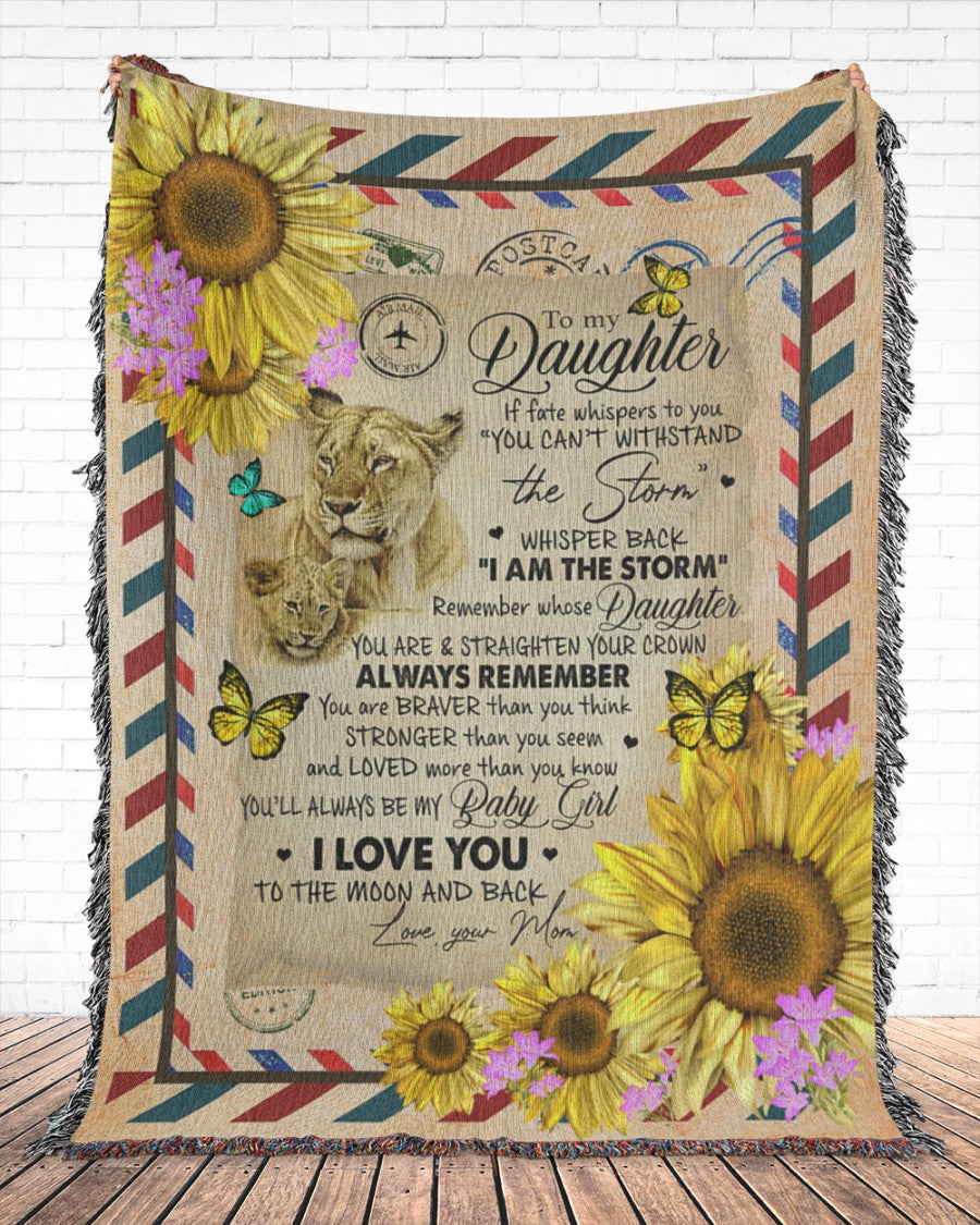 Special Gift For Your Daughter Blanket - BLANKETS FROM MOM 156