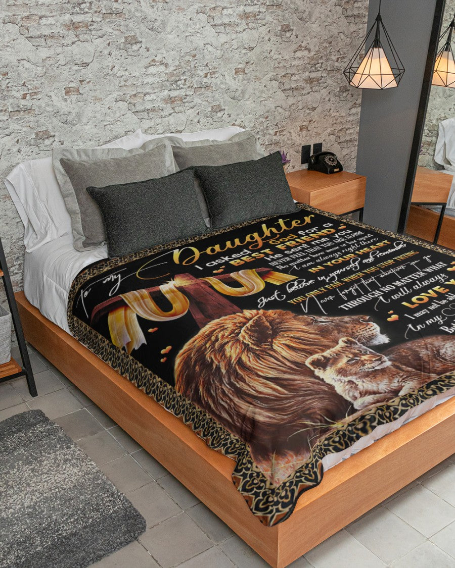 Special Gift For Your Daughter Blanket - BLANKETS FROM DAD 102