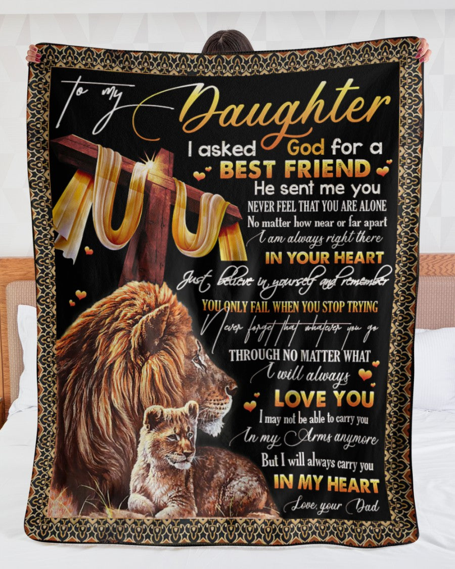 Special Gift For Your Daughter Blanket - BLANKETS FROM DAD 102