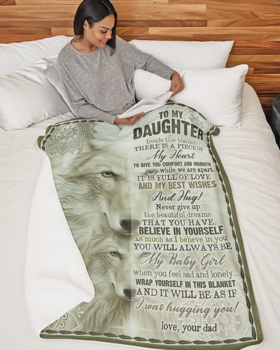 Special Gift For Your Daughter Blanket - BLANKETS FROM DAD 103