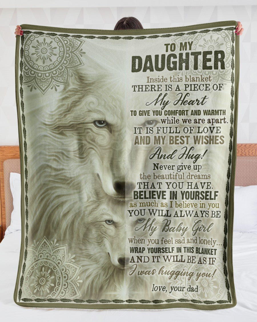 Special Gift For Your Daughter Blanket - BLANKETS FROM DAD 103
