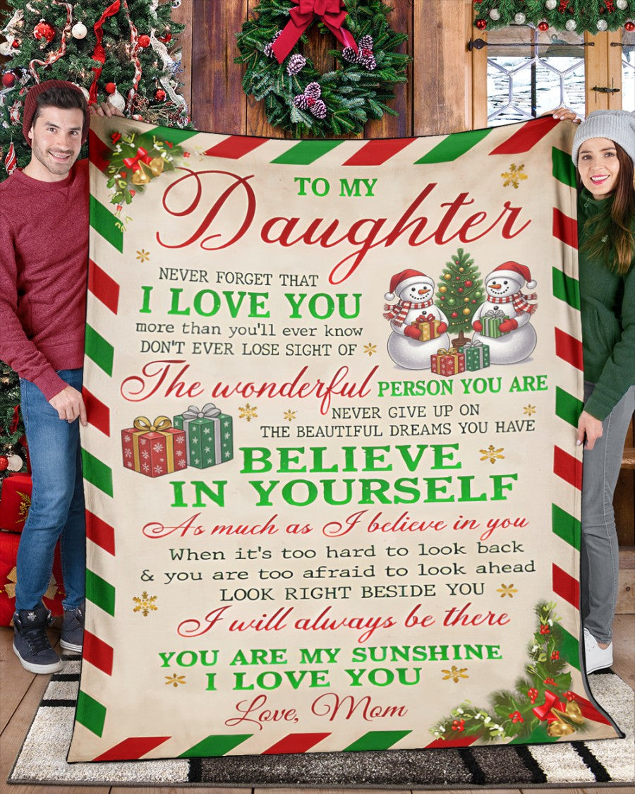 TO MY DAUGHTER - GIFT FOR DAUGHTER - BLANKETS FROM MOM 56