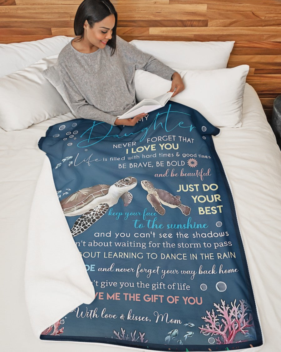 Special Gift For Your Daughter Blanket - BLANKETS FROM MOM 125