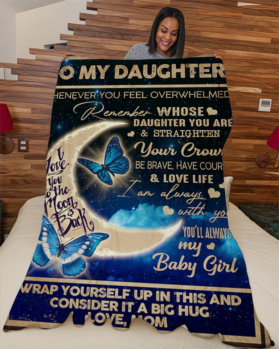 Special gift for Daughter - BLANKETS FROM MOM 164