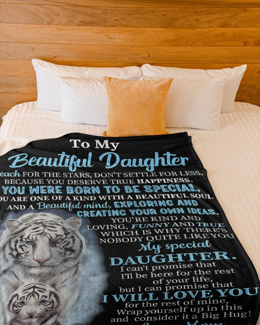 Special Gift For Your Daughter Blanket - BLANKETS FROM MOM 138