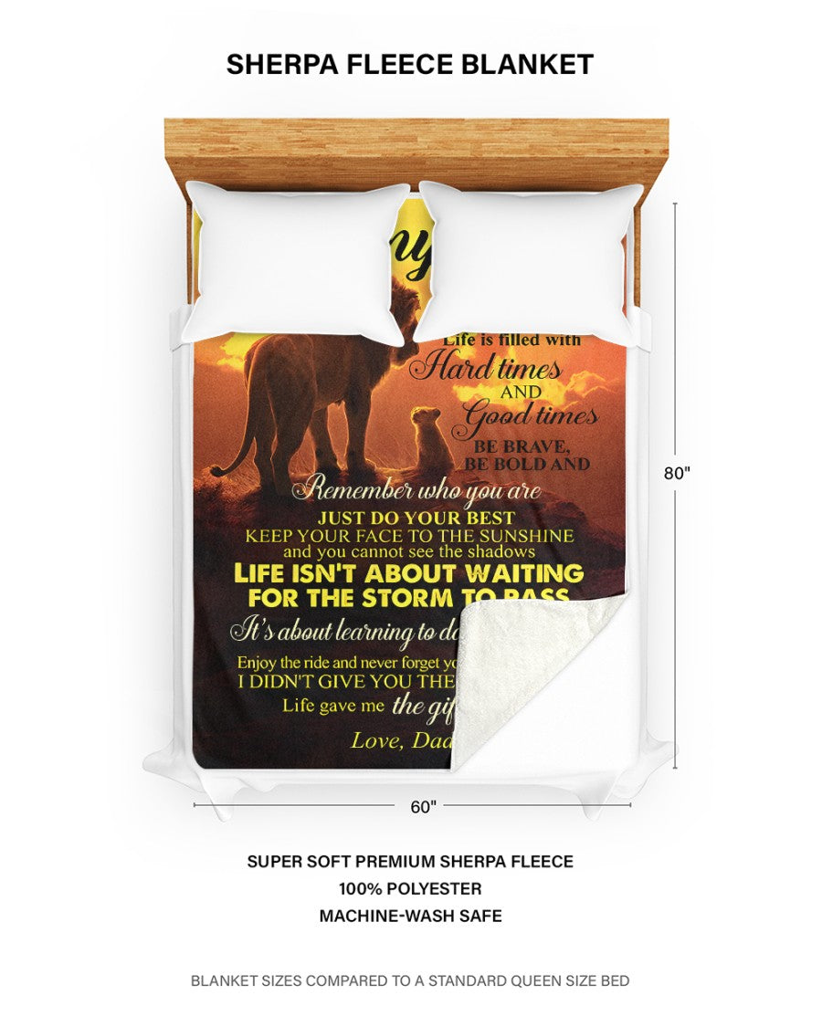 Special Gift For Your Son Blanket - BLANKETS FROM DAD 061