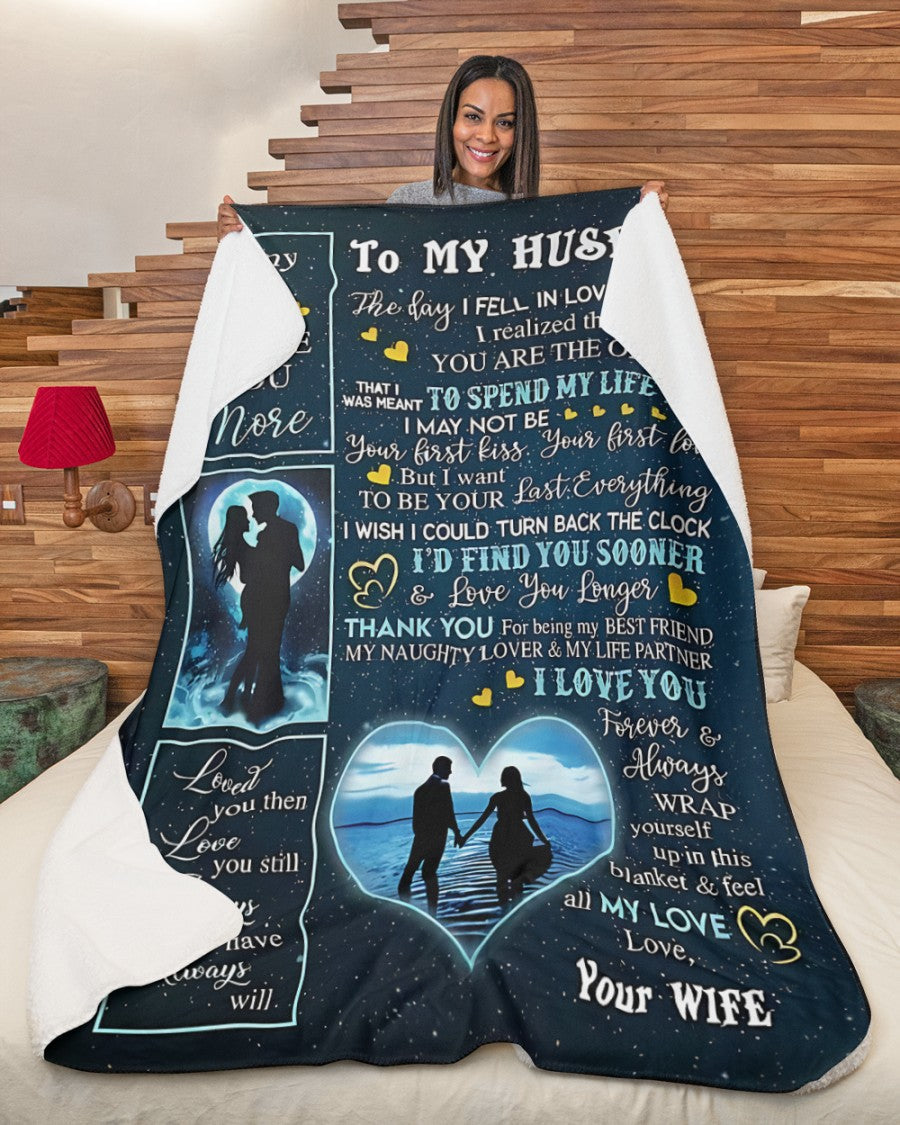 Special Gift For Your Husband Blanket - BLANKETS FROM WIFE 11