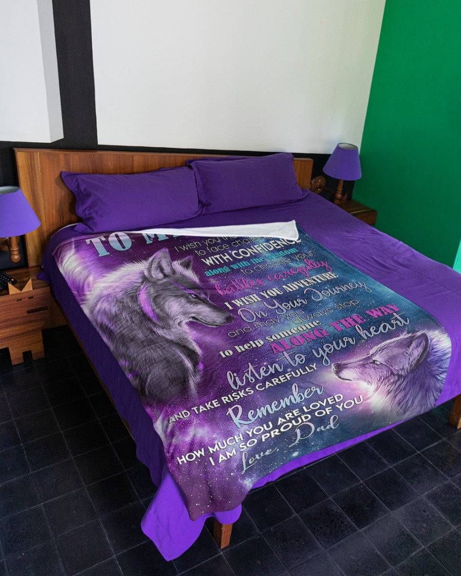 The Perfect Gift For Your Son Blanket - BLANKETS FROM DAD 060