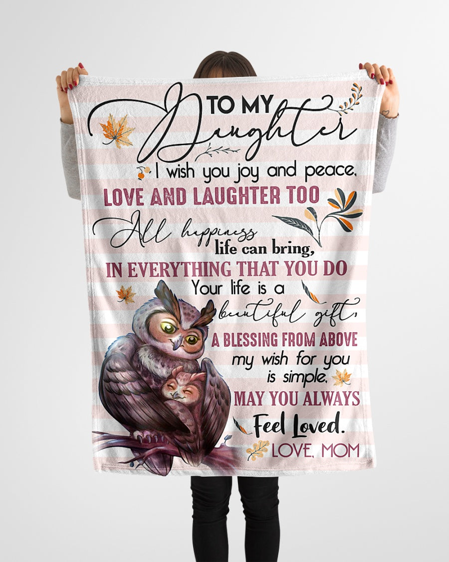 Special gift for daughter - BLANKETS FROM MOM 155