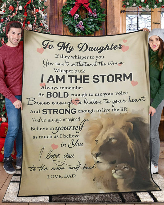 Special Gift For Your Daughter Blanket - BLANKETS FROM DAD 065