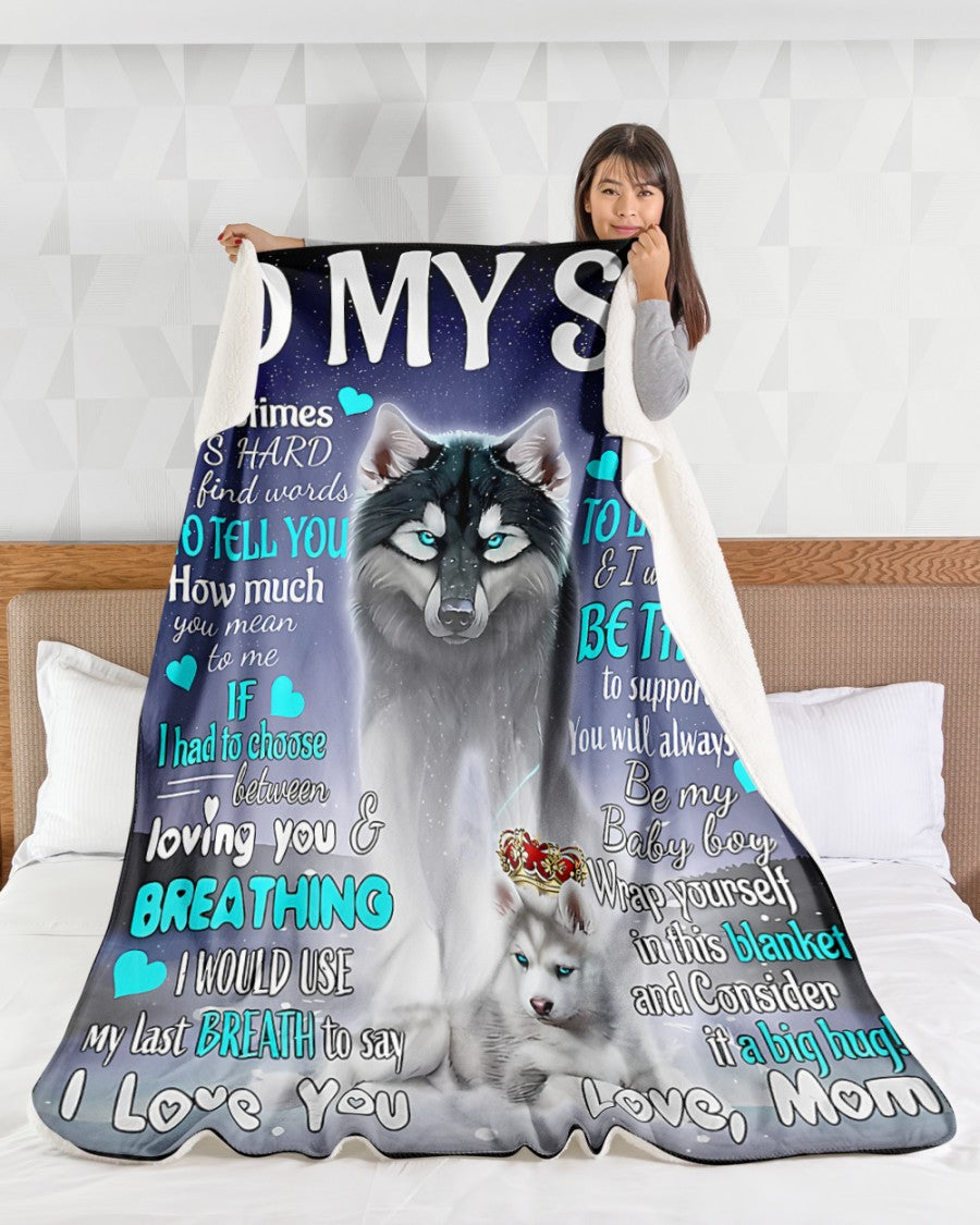 Gift for Son Blanket from Mom - BLANKETS FROM MOM 185