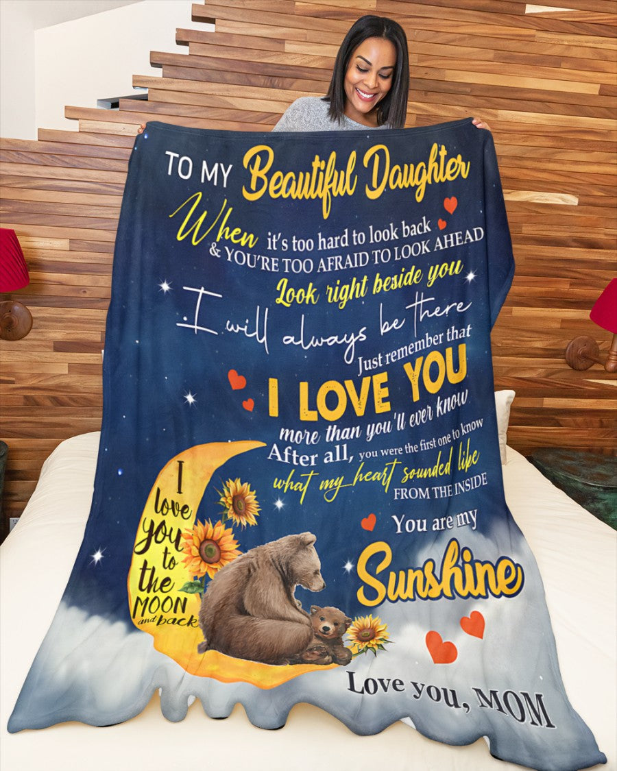 Special Gift For Your Daughter Blanket - BLANKETS FROM MOM 147