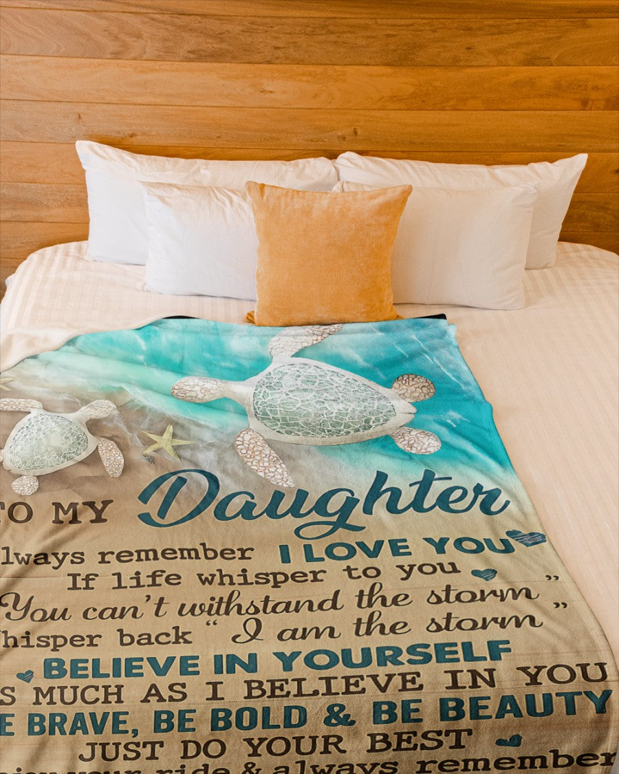 Special Gift For Your Daughter Blanket - BLANKETS FROM MOM 201