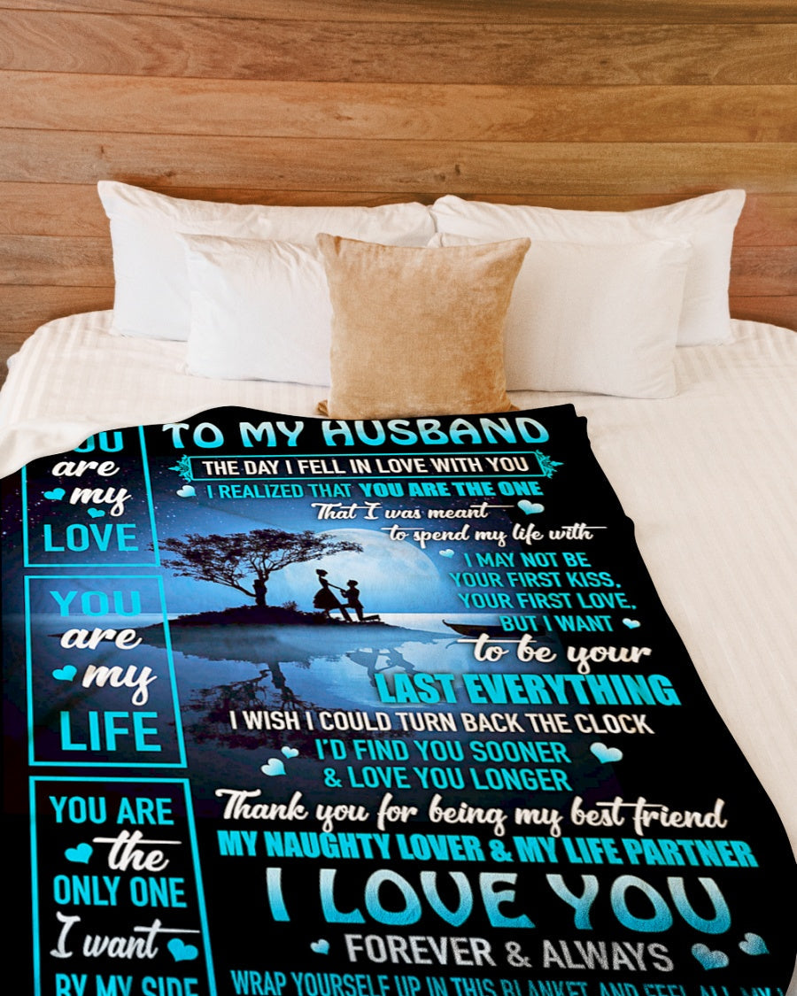 Gift for husband - BLANKETS FROM WIFE 09