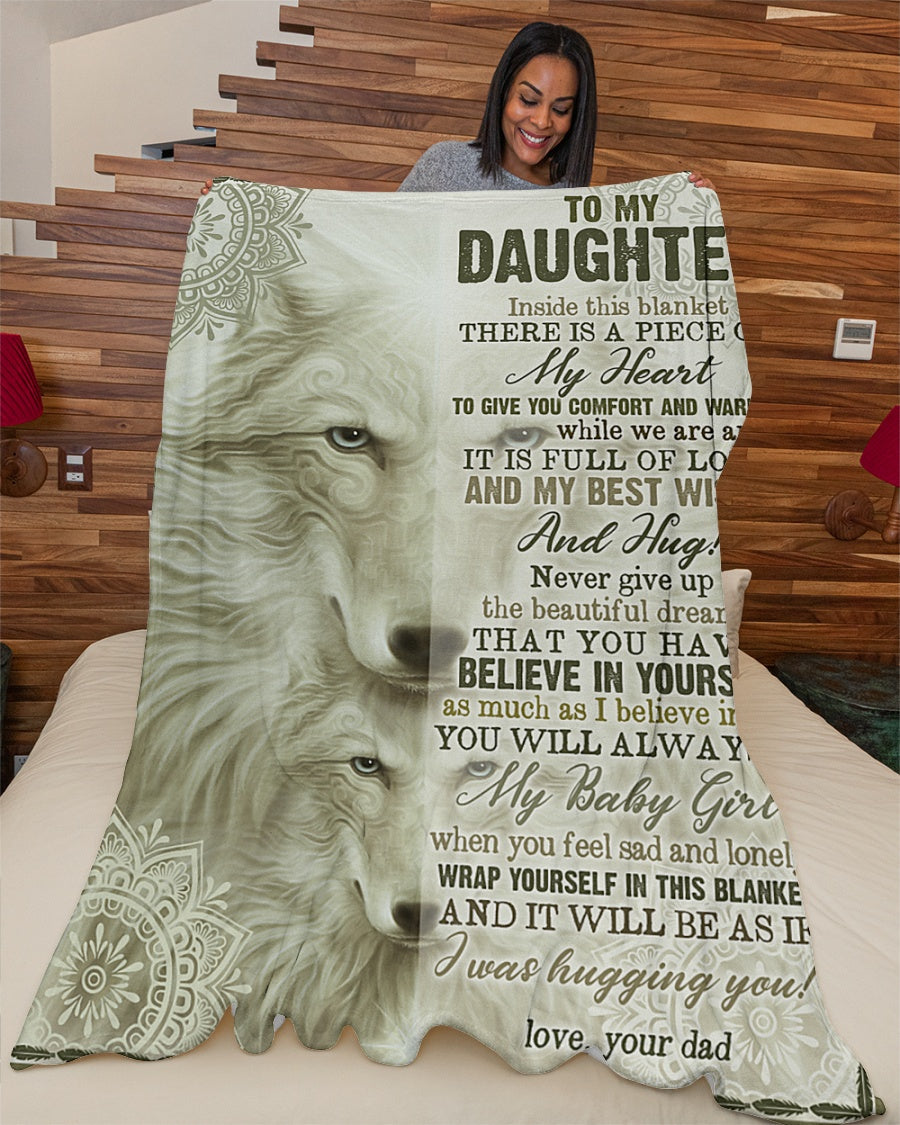 Special Gift For Your Daughter Blanket - BLANKETS FROM DAD 103