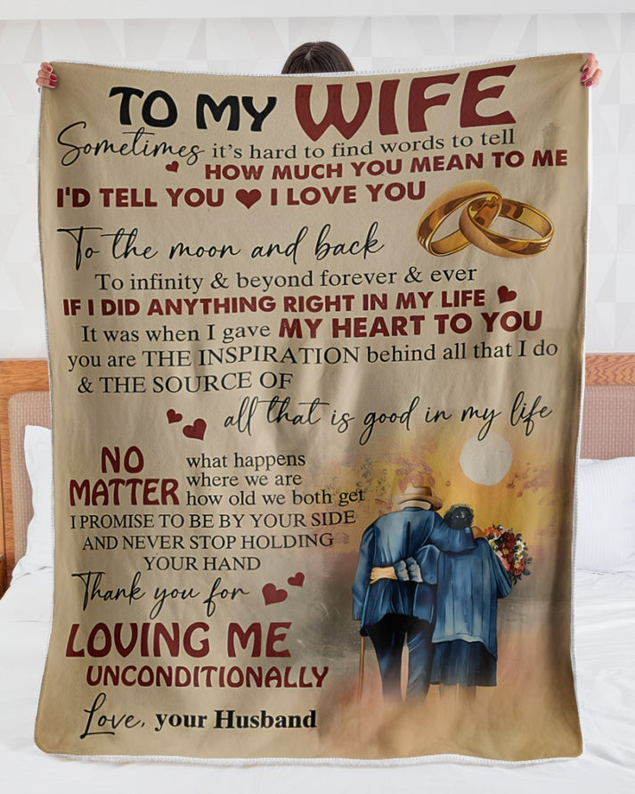 Special blanket for Wife - BLANKETS FROM HUSBAND 22